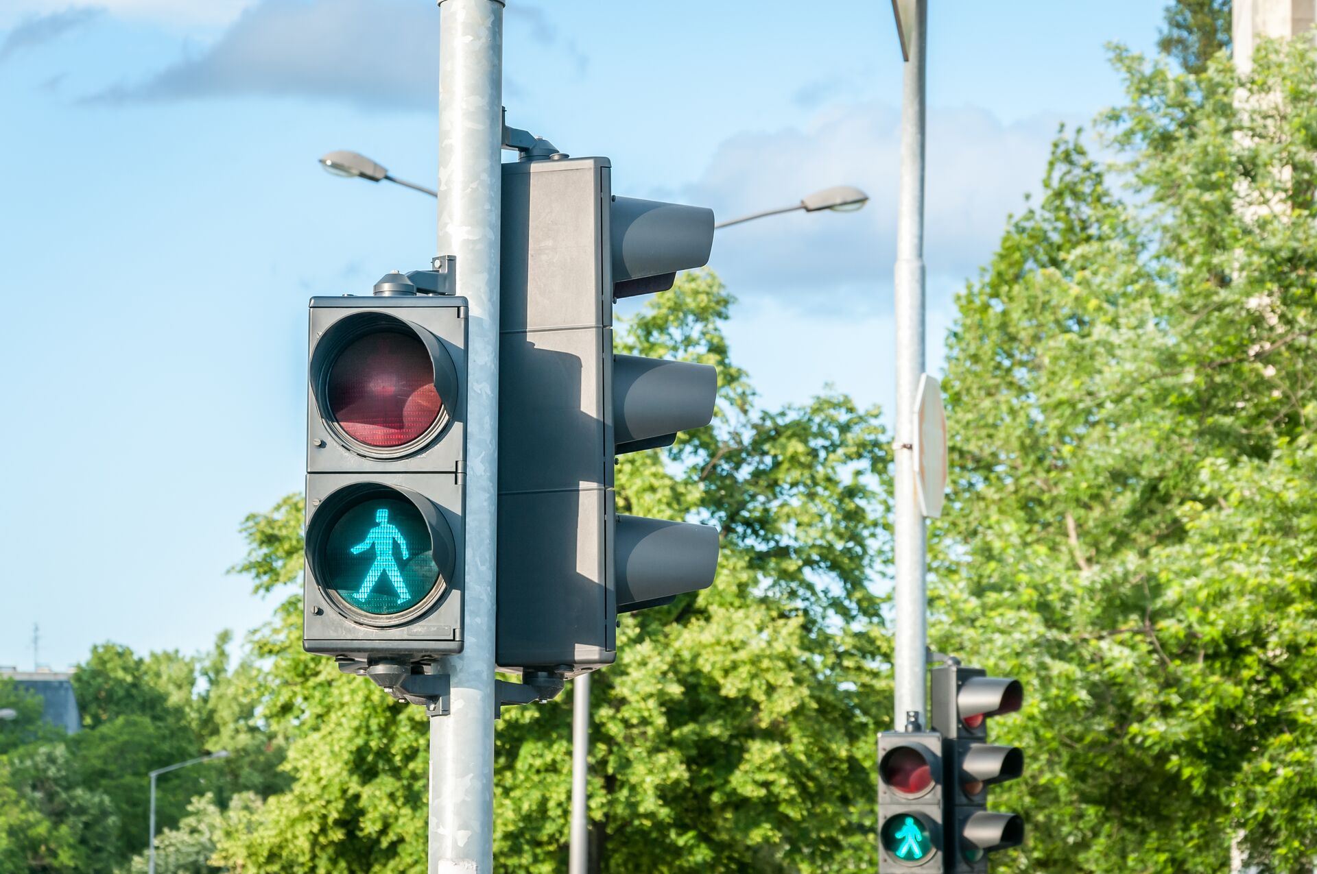 SWARCO ITS pedestrian traffic lights