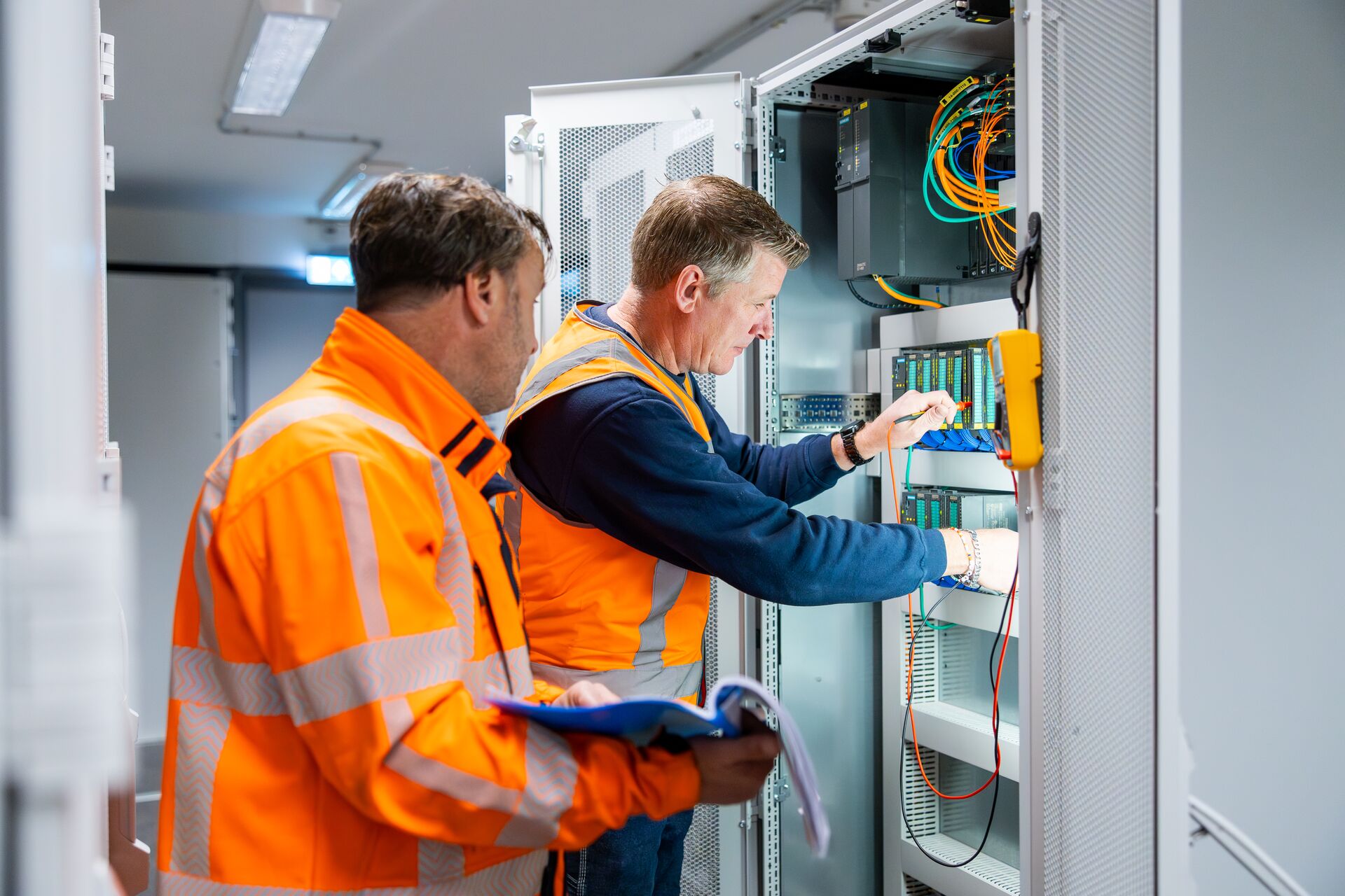SWARCO ITS test engineers